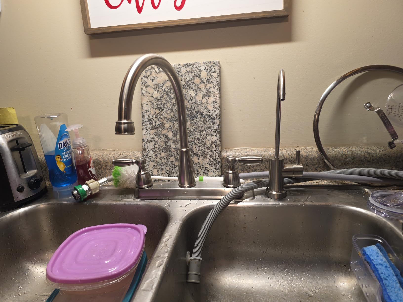Waterdrop 15UB Under Sink Water Filter, Under Sink Water Filtration System for 2 Years, NSF/ANSI 42 Certified, Reduces PFAS, PFOA/PFOS, Lead, Under Sink Water Filter with Faucet, 19K Gallons - Customer Photo 1