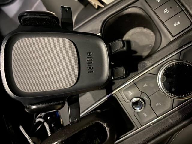 iOttie Easy One Touch 5 Cup Holder Mount - Universal Car Mount Phone Holder for iPhone, Google, Samsung, Moto, Huawei, Nokia, LG, and all other Smartphones - Customer Photo 2