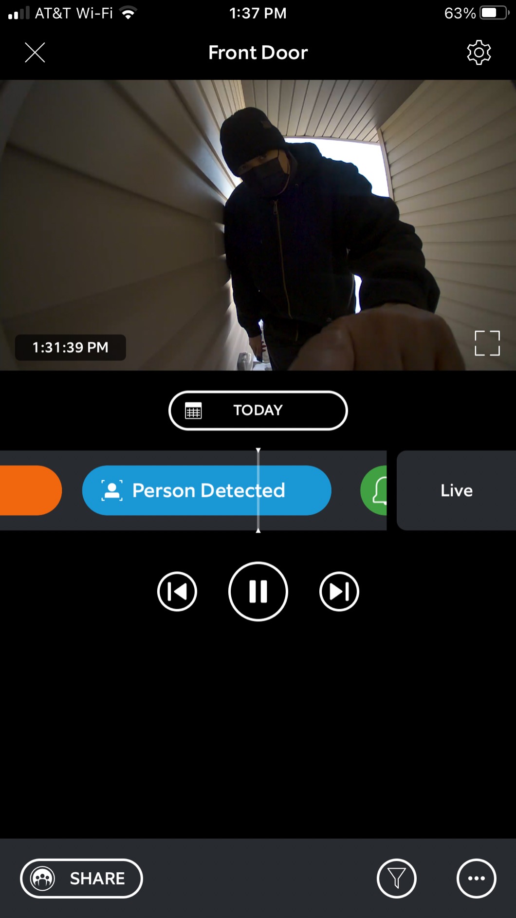Ring Video Wired Doorbell (newest model), Home or business security, Two-Way Talk, advanced motion detection, HD camera and real-time alerts to monitor your front door (wiring required) customer photo 1