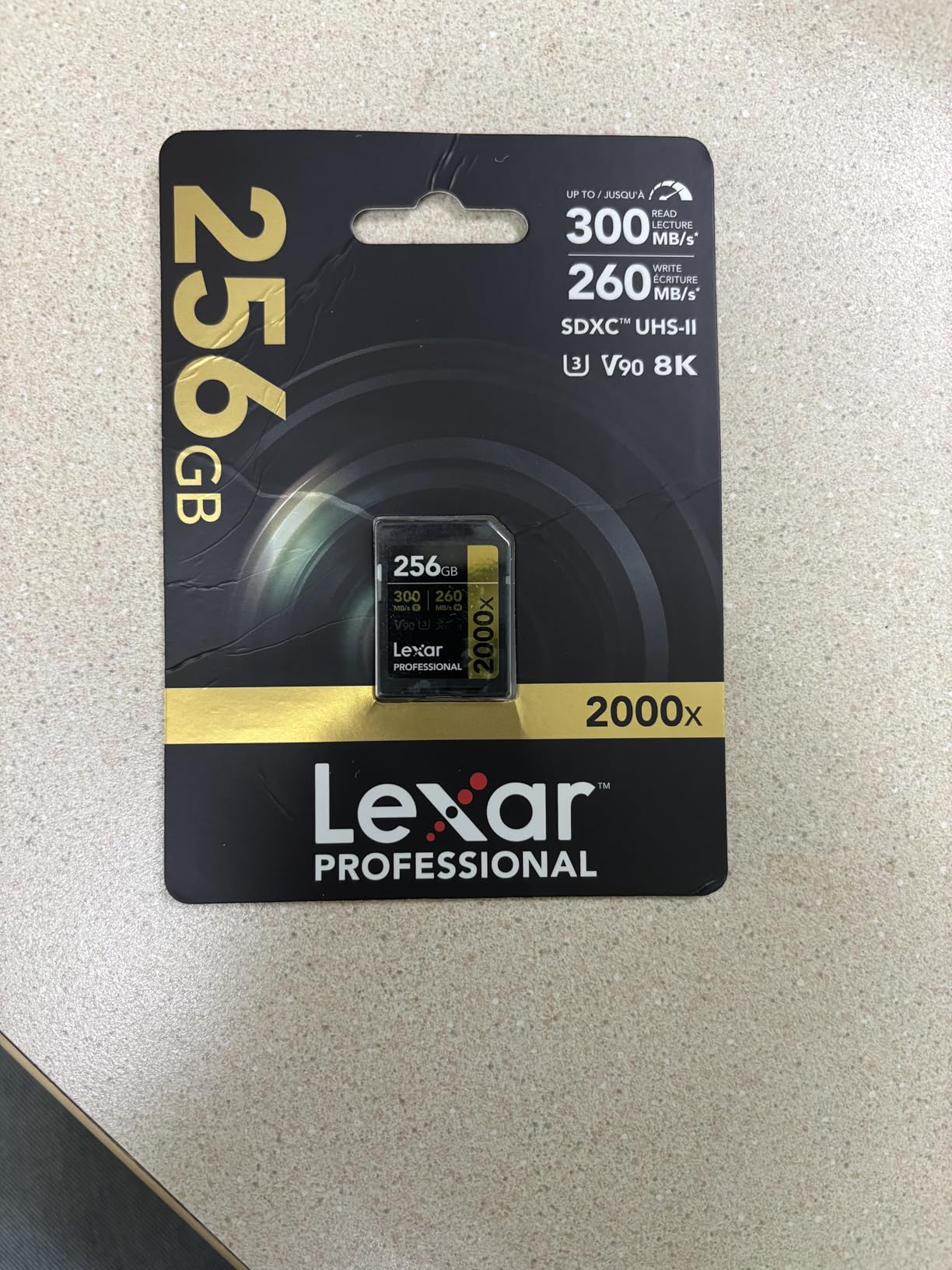 Lexar 128GB Professional 2000x SD Card, UHS-II, C10, U3, V90, Full HD, 8K, Up To 300MB/s Read SDXC Memory Card, for DSLR, Cinema-Quality Video Cameras (LSD2000128G-BNNNU) Customer Review Lexar 128GB Professional 2000x SD Card, UHS-II, C10, U3, V90, Full HD, 8K, Up To 300MB/s Read SDXC Memory Card, for DSLR, Cinema-Quality Video Cameras (LSD2000128G-BNNNU) - Customer Photo 2