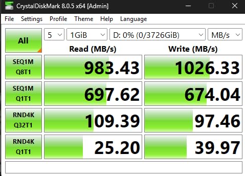 SanDisk 1TB Extreme Portable SSD - Up to 1050MB/s, USB-C, USB 3.2 Gen 2, IP65 Water and Dust Resistance, Updated Firmware - External Solid State Drive - SDSSDE61-1T00-G25 Customer Review SanDisk 1TB Extreme Portable SSD - Up to 1050MB/s, USB-C, USB 3.2 Gen 2, IP65 Water and Dust Resistance, Updated Firmware - External Solid State Drive - SDSSDE61-1T00-G25 - Customer Photo 1