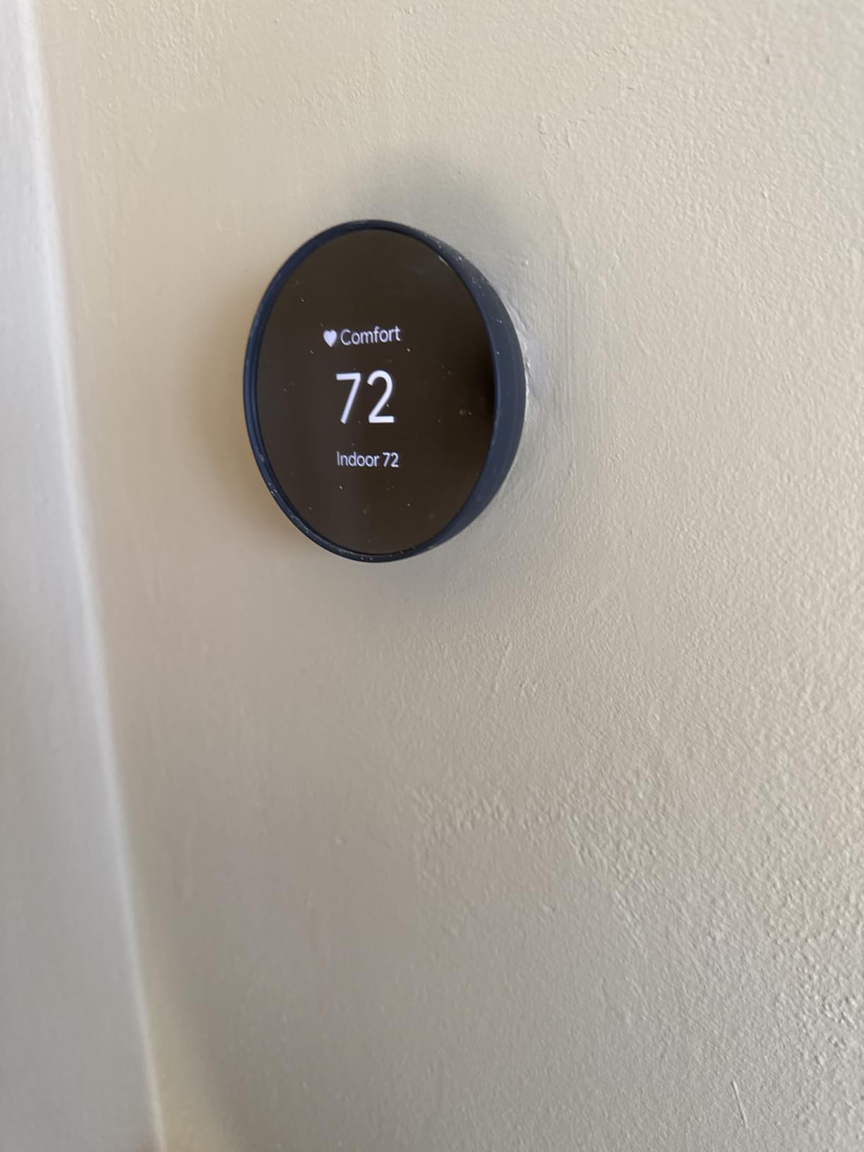 Google Nest Thermostat - Smart Thermostat for Home - Programmable Wifi Thermostat - Snow customer photo 2