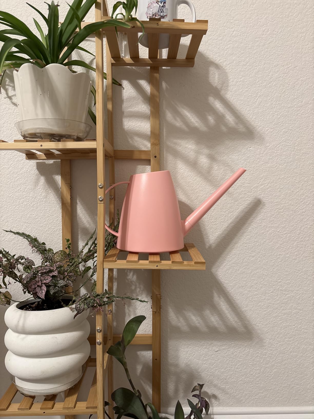 1.8L Watering Can, Small Watering Can for Indoor Plants with Long Spout, Detachable Shower Head customer photo 1