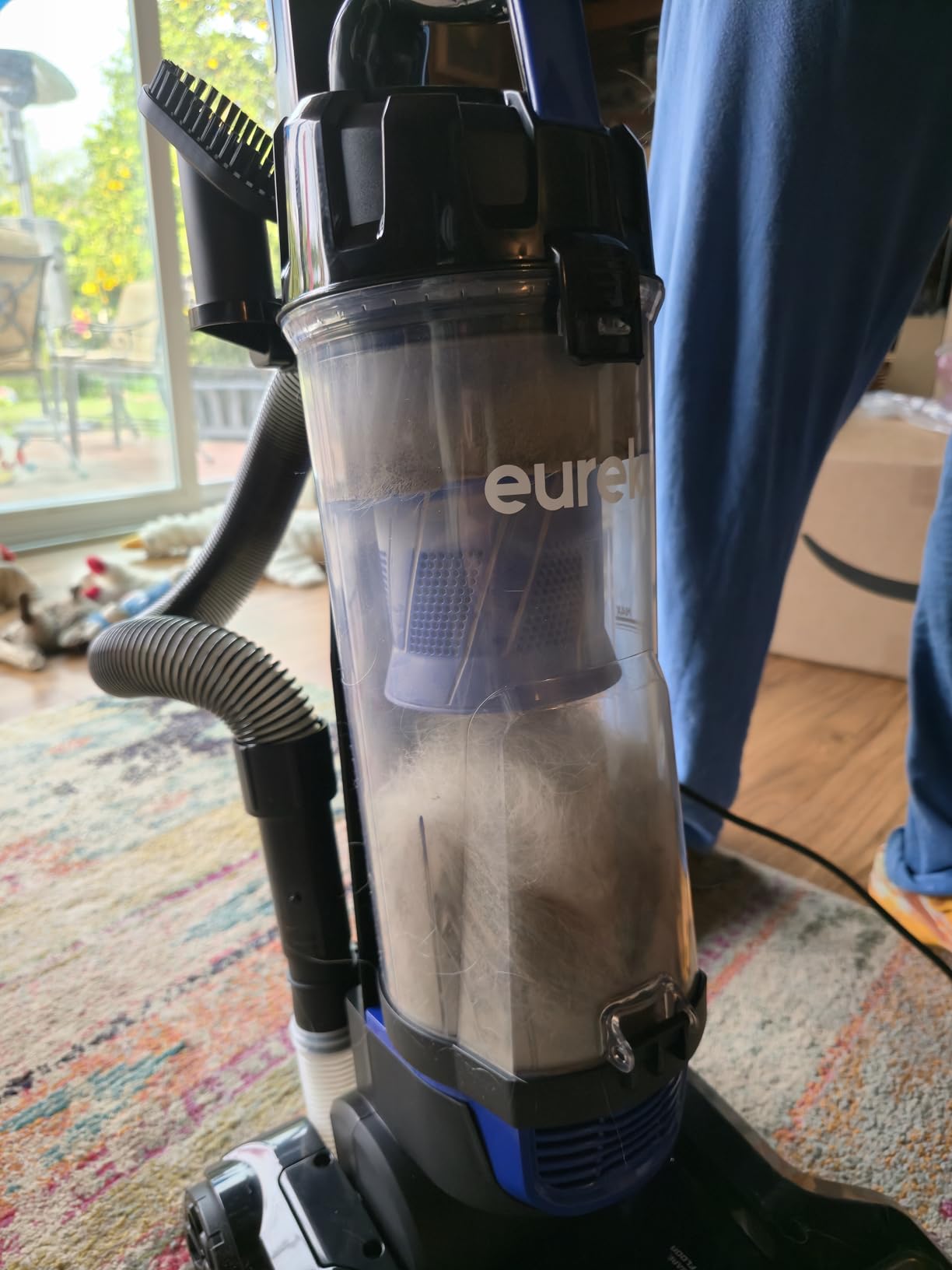 Eureka Lightweight Powerful Upright Vacuum Cleaner for Carpet and Hard Floor, PowerSpeed, New Model Customer Review Eureka Lightweight Powerful Upright Vacuum Cleaner for Carpet and Hard Floor, PowerSpeed, New Model - Customer Photo 1