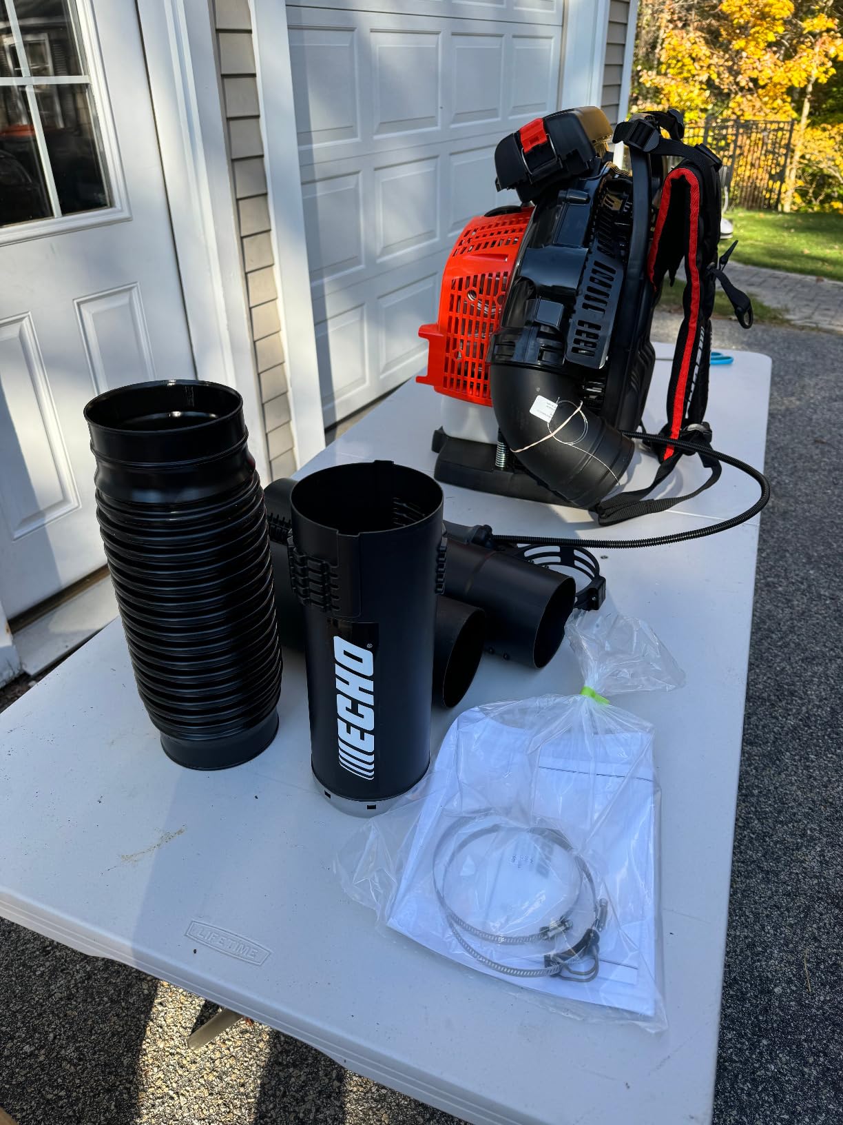 Echo 220 MPH 1110 CFM 79.9 cc Gas 2-Stroke X Series Backpack Blower with Tube-Mounted Throttle PB-9010T customer photo 1