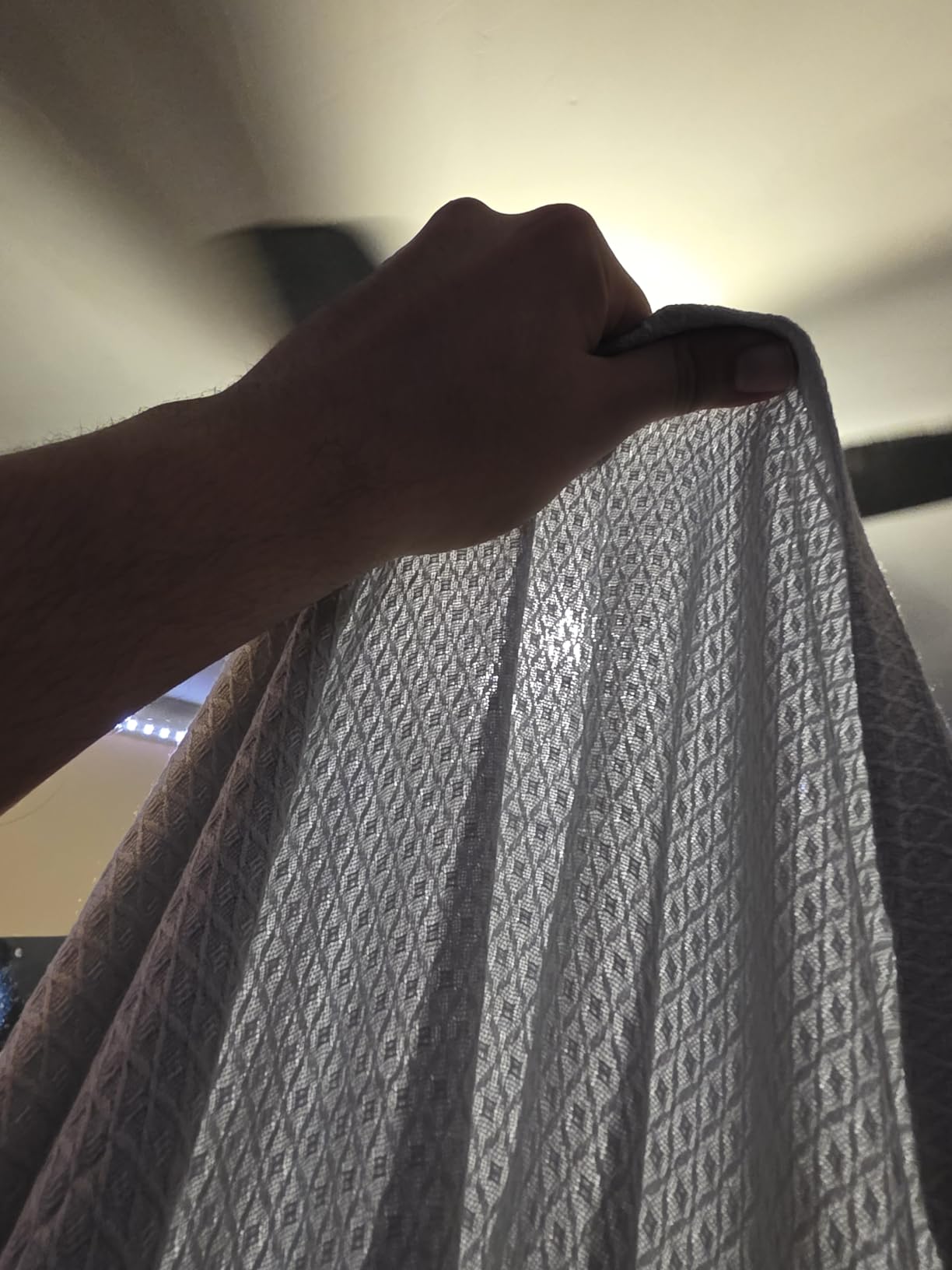 AmyHomie Cooling Blanket, 100% Rayon Derived from Bamboo, Cool Summer Blanket for Hot Sleepers, Soft Comfy Lightweight Blankets for All Seasons, Dark Gray, 79×91in - Customer Photo 2