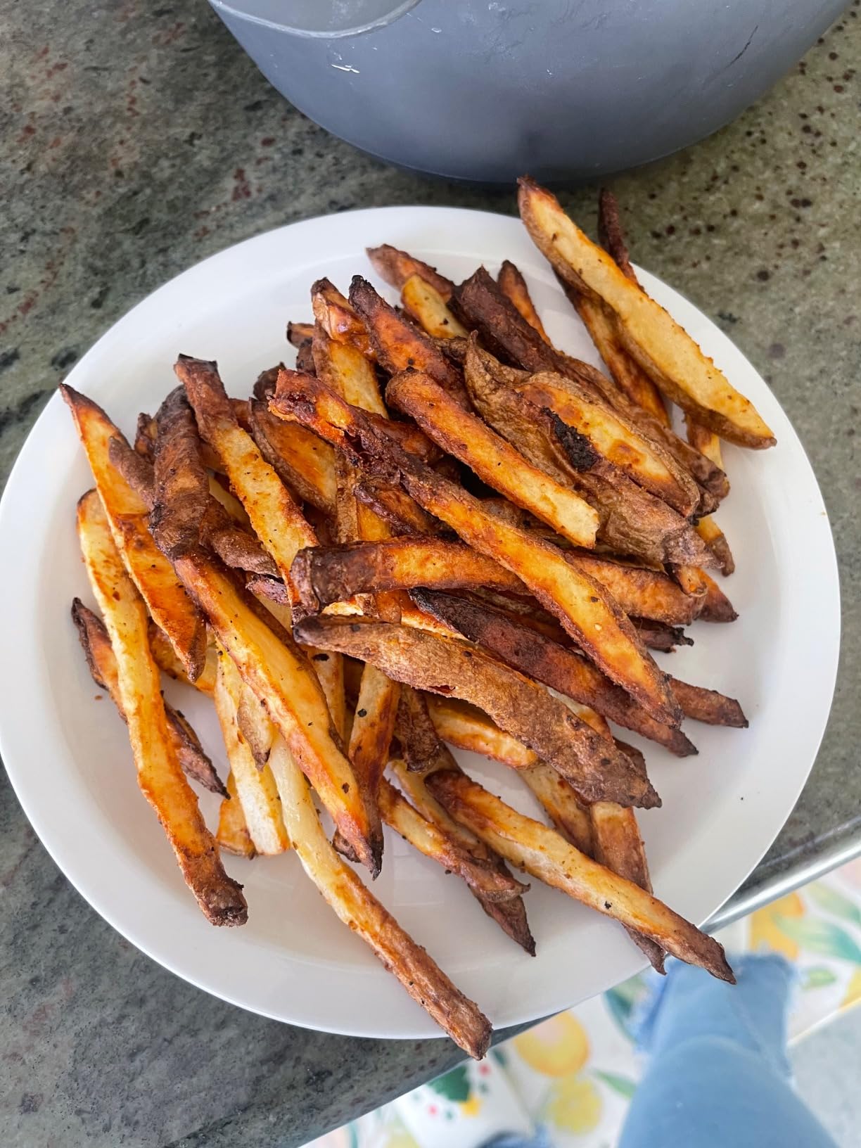 Instant Pot Duo Crisp 11-in-1 Air Fryer and Electric Pressure Cooker Combo with Multicooker Lids that Air Fries, Steams, Slow Cooks, Sautés, Dehydrates, & More, Free App With Over 800 Recipes, 6 Quart - Customer Photo 4