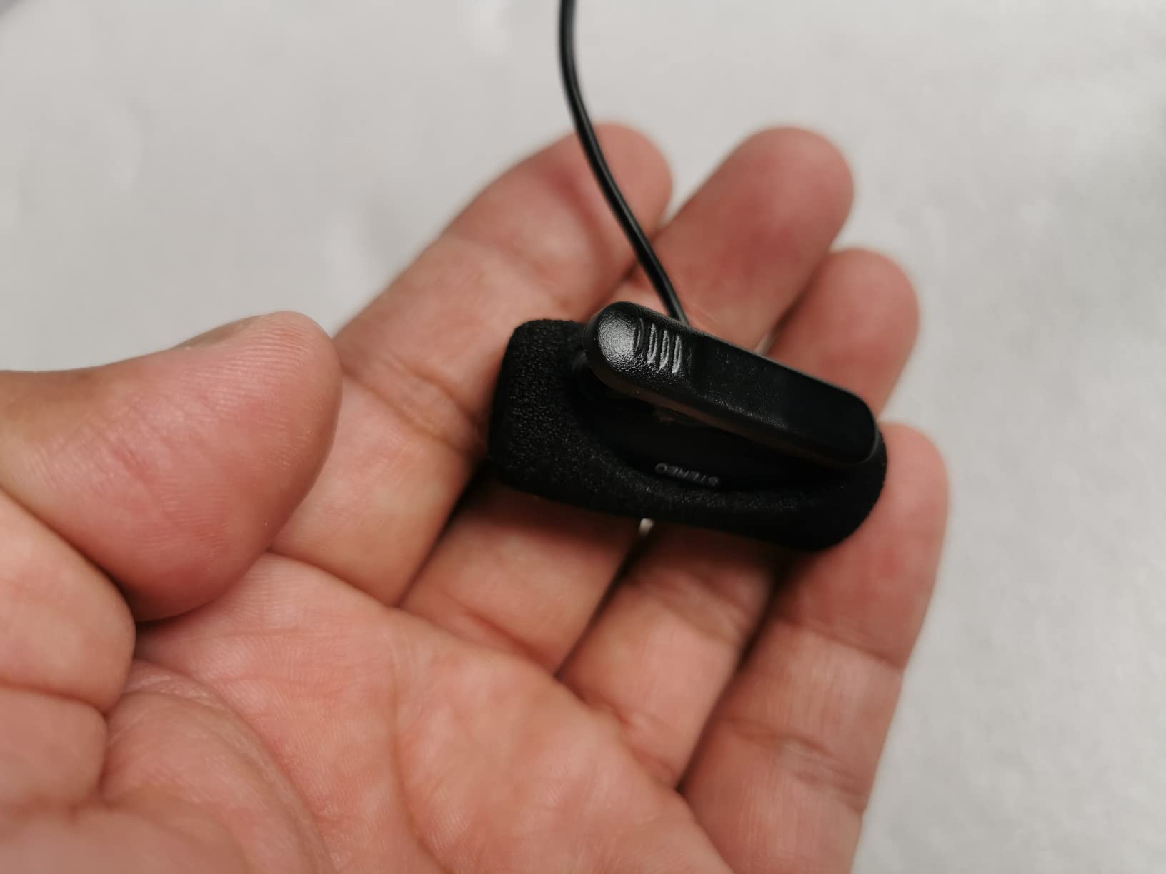Sony Compact Stereo Lavalier Microphone ECMLV1, Black, Small - Customer Photo 2