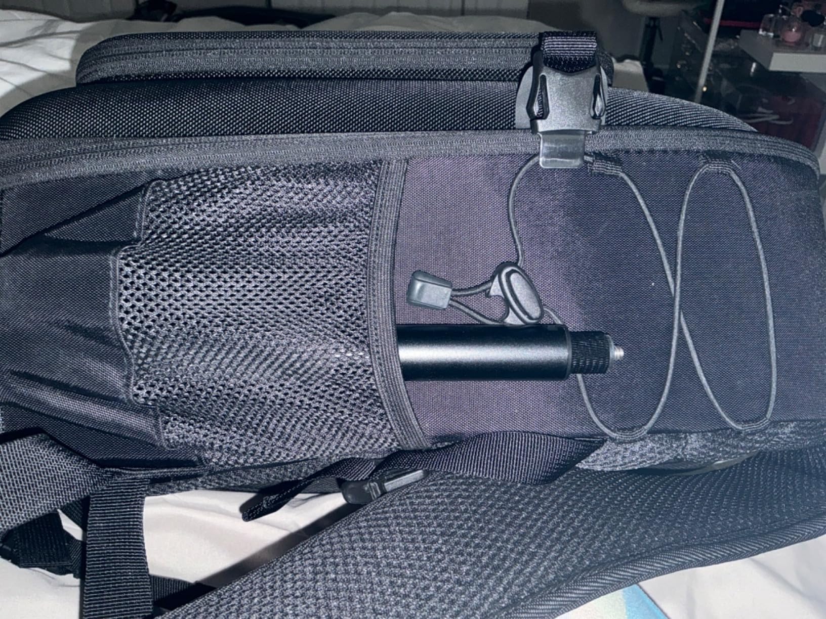 Smatree Professional Backpack for DJI FPV Combo, Hard Backpack Waterproof Backpack Bag for DJI FPV Drone Accessories, No Need to Remove Propeller, Ready to Fly - Customer Photo 1