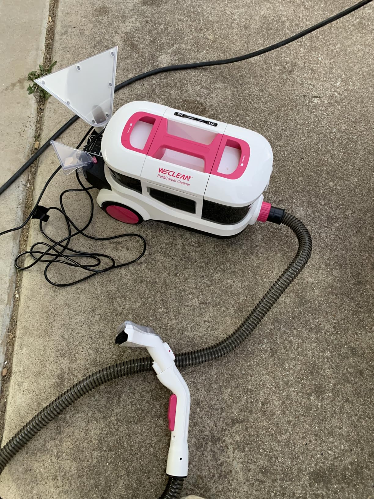 WECLEAN C1 Portable Extractor for Couch and Carpet Cleaner Upholstery Cleaner for Deep Cleaning Customer Review WECLEAN C1 Portable Extractor for Couch and Carpet Cleaner Upholstery Cleaner for Deep Cleaning - Customer Photo 3