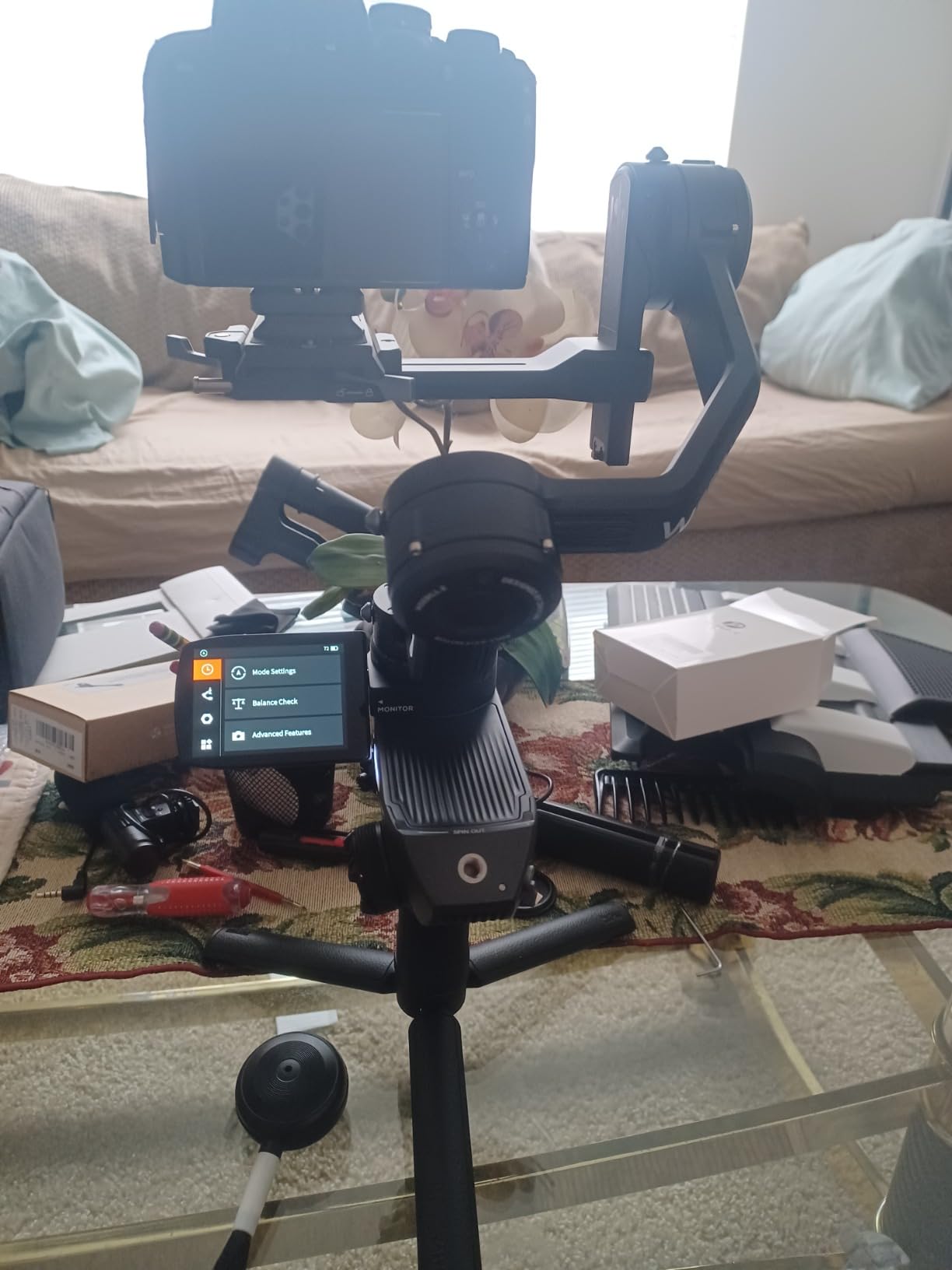 ZHIYUN Weebill 2 SE, 3-Axis Handheld Gimbal Stabilizer for DSLR Mirrorless Cameras Customer Review ZHIYUN Weebill 2 SE, 3-Axis Handheld Gimbal Stabilizer for DSLR Mirrorless Cameras - Customer Photo 1