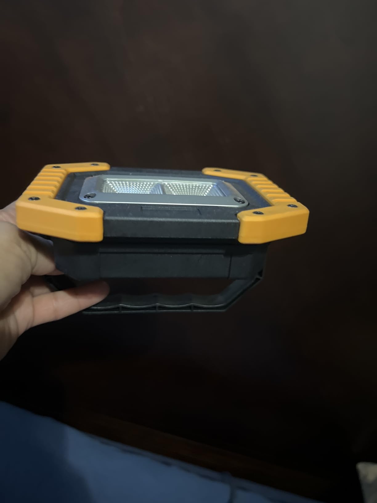 Tekstap LED Work Light Rechargeable, 30W 2000LM Portable Waterproof Rechargeable Work Lights with Stand, Battery Powered COB Flood Lights for Power Ouage Emergency Outdoor Camping Garage - Customer Photo 1