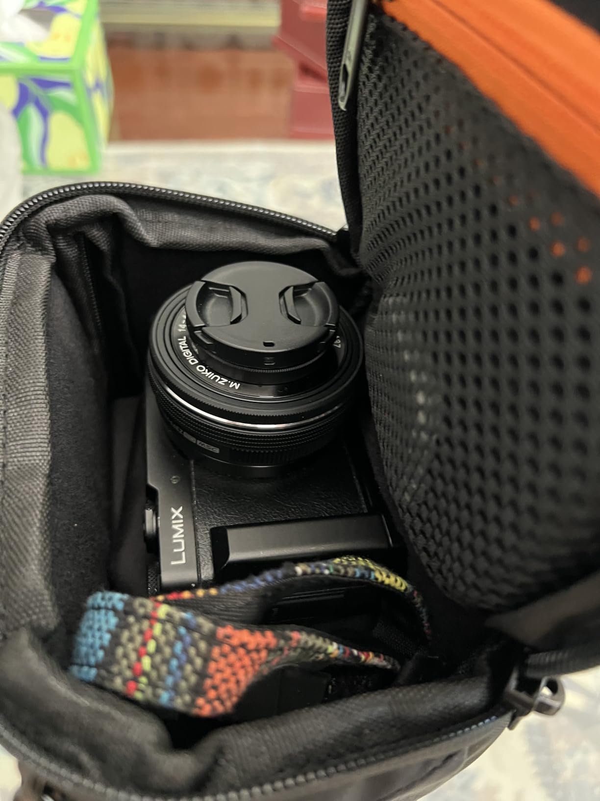 S-ZONE Camera Insert Bag Waterproof Lens Cube Case - Compatible with Nikon Canon, Shockproof Camera Pouch with Adjustable Dividers - Customer Photo 1