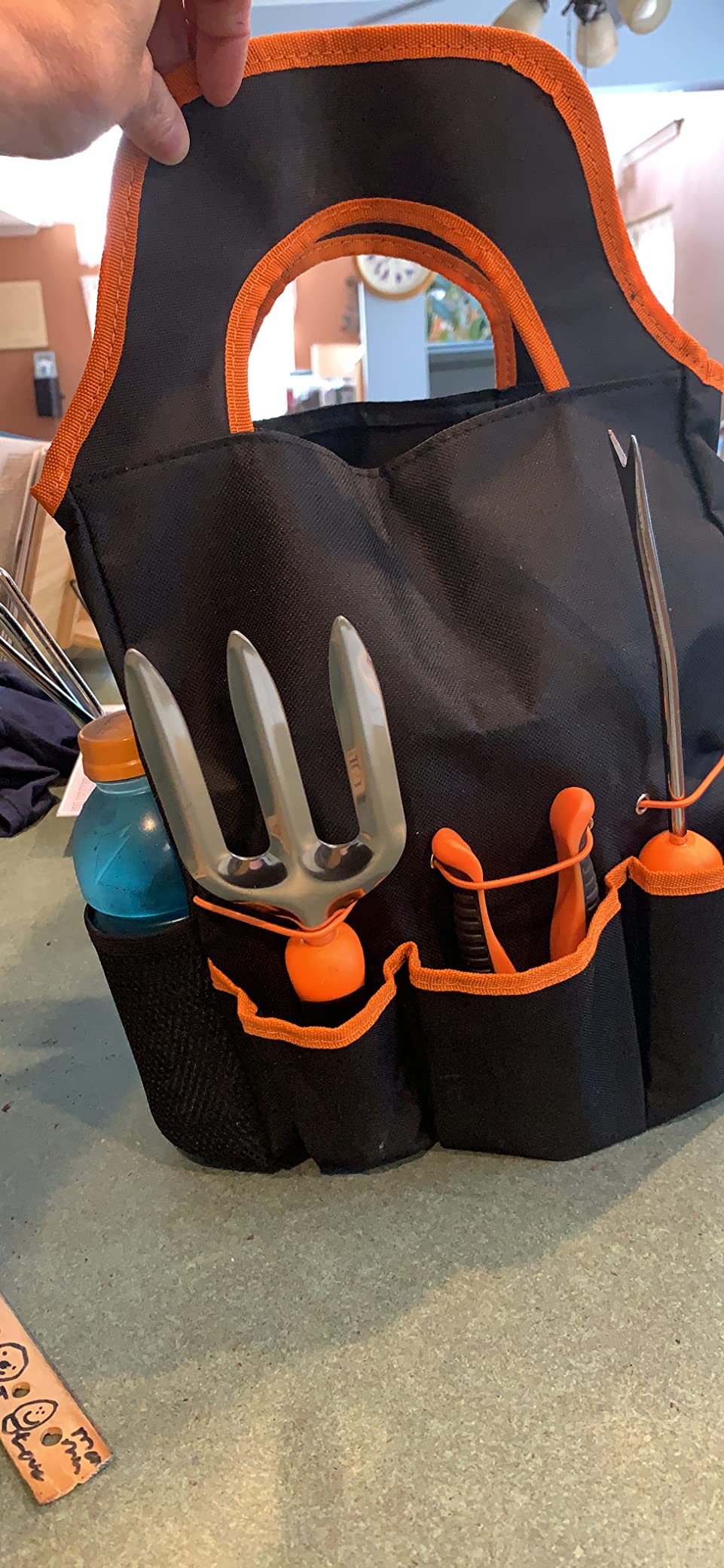 Gardening Tool Set, CHRYZTAL Stainless Steel Heavy Duty Gardening Tool Set, with Non-Slip Rubber Grip, Storage Tote Bag, Outdoor Hand Tools, Ideal Gardening Gifts for Women customer photo 2