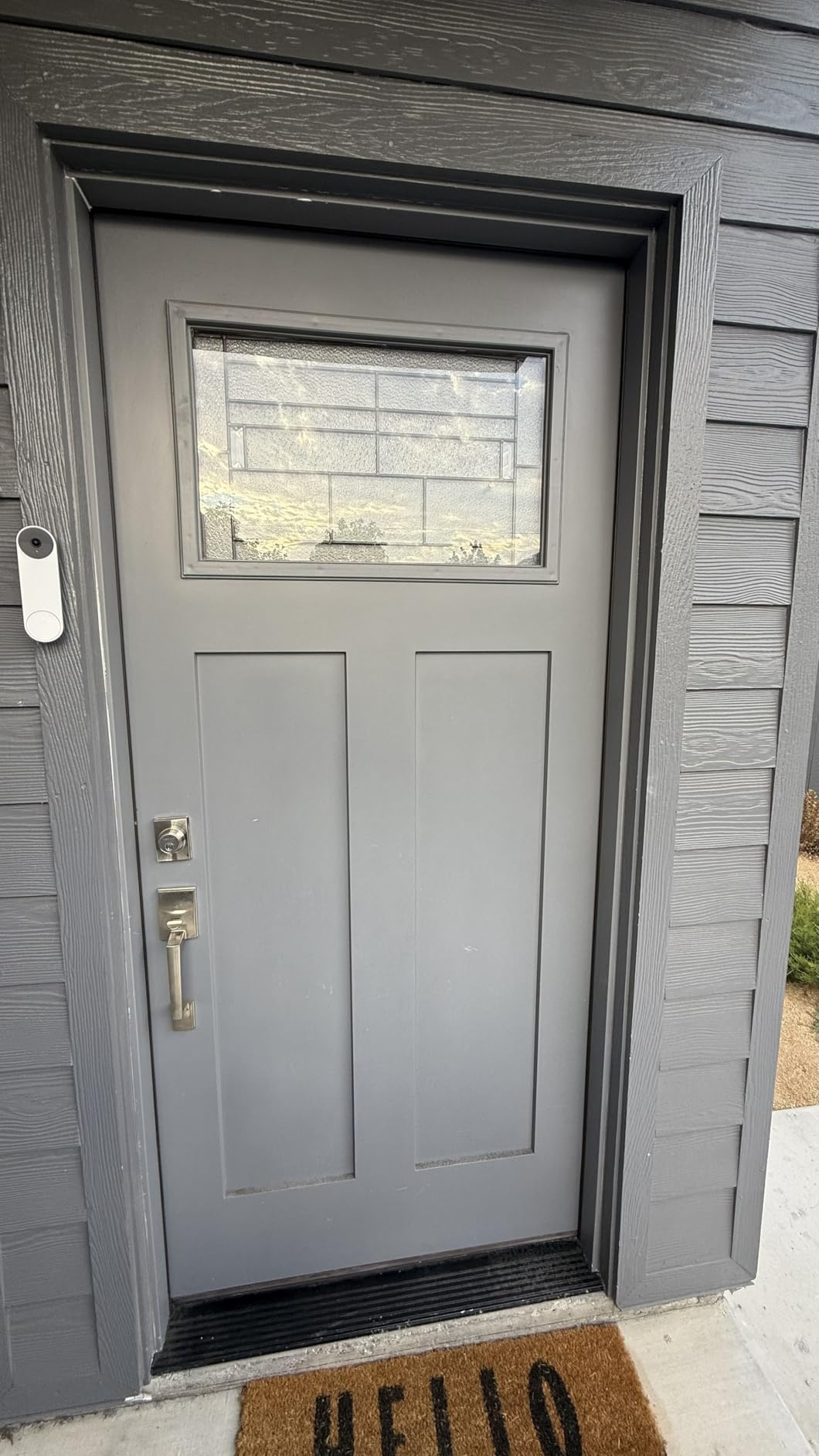Google Nest Doorbell (Battery) - Snow customer photo 1