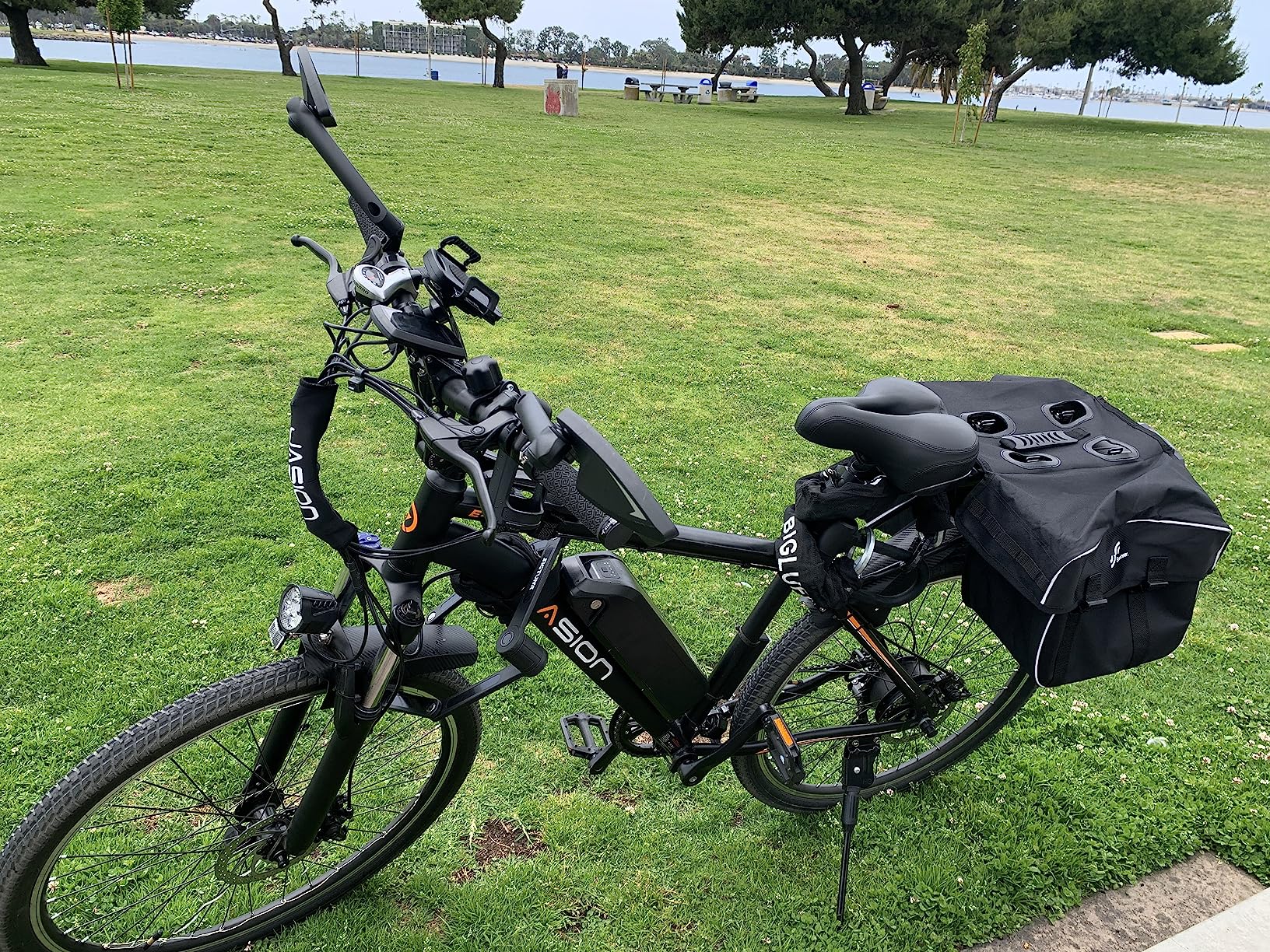 Jasion EB5 Electric Bike for Adults with Peak 750W Brushless Motor, 40Miles 20MPH Commuting Electric Mountain Bike with 360Wh Removable Battery, 7-Speed, 26 Jasion EB5 Electric Bike for Adults with Peak 750W Brushless Motor, 40Miles 20MPH Commuting Electric Mountain Bike with 360Wh Removable Battery, 7-Speed, 26