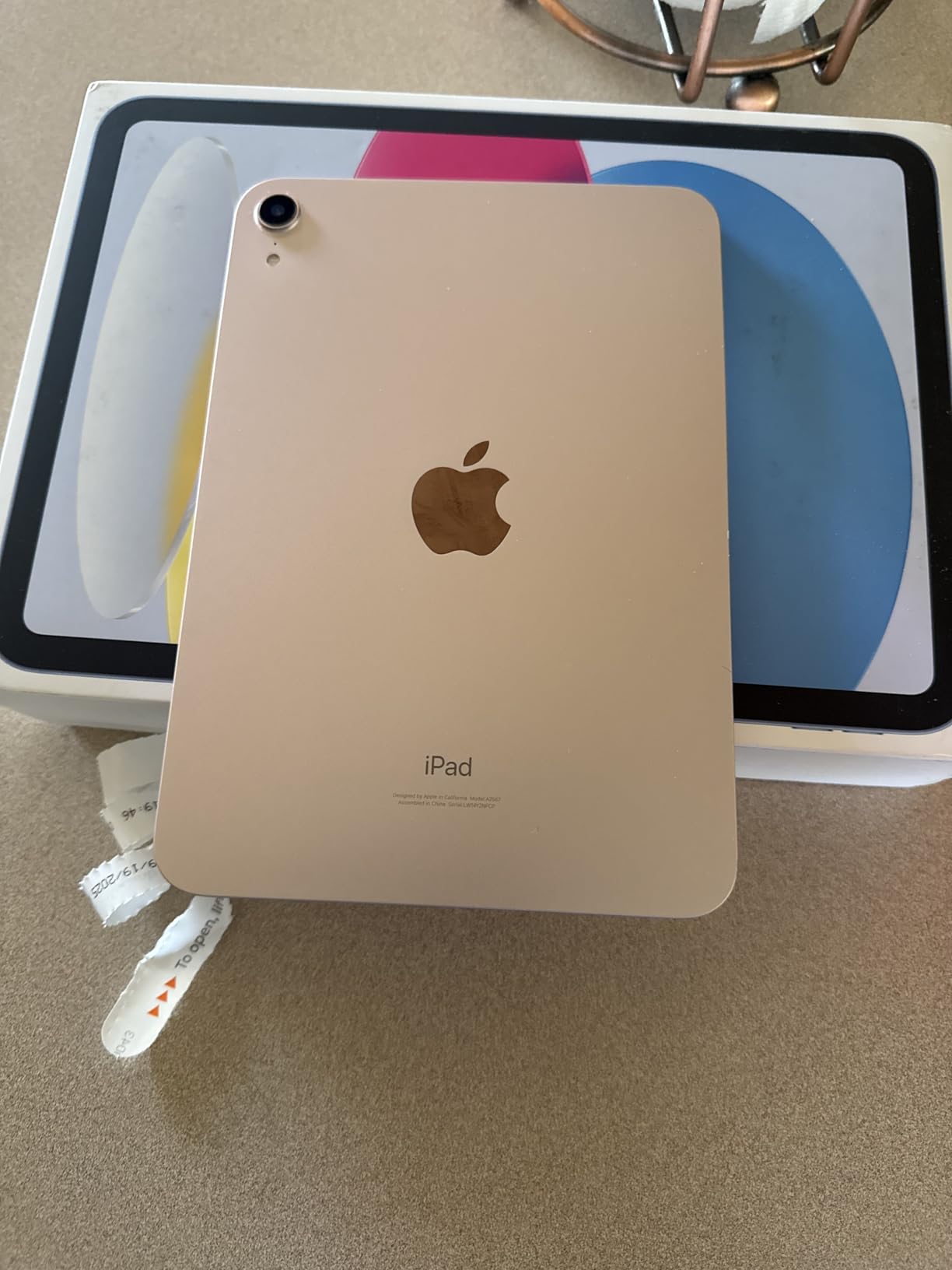Apple 2021 iPad Mini 6 (8.3 inch, Wi-Fi + Cellular, 64GB) Space Gray (Renewed) customer photo 2