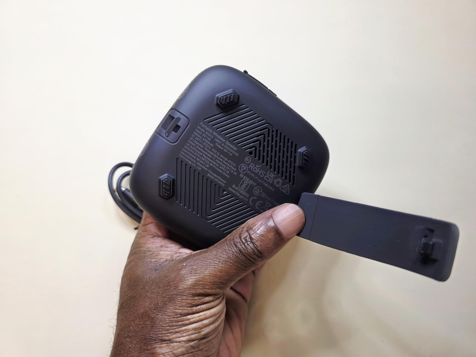 Tribit StormBox Micro 2 Portable Bluetooth Speaker, 10W, 12H Playtime customer photo 2