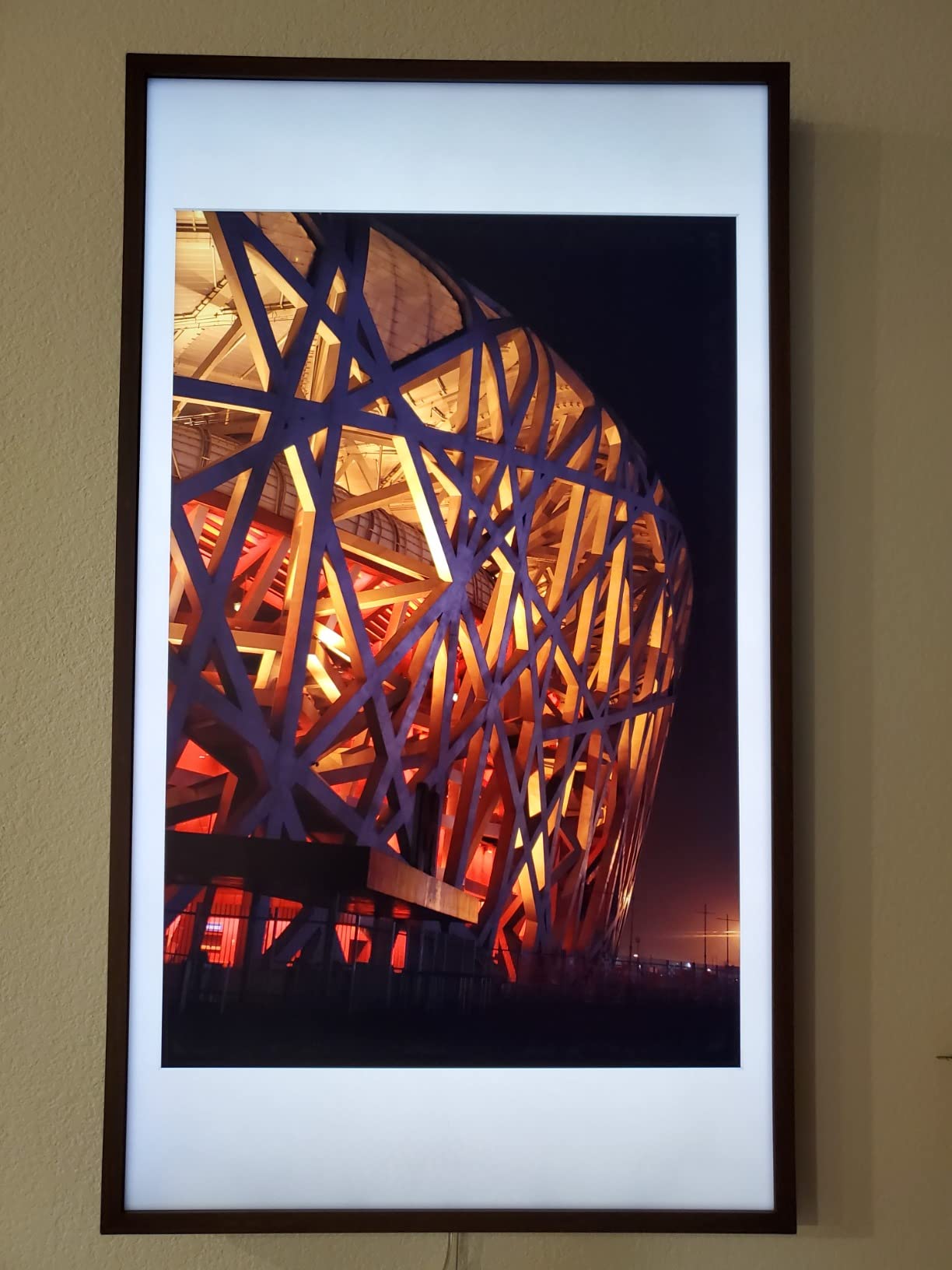 Samsung 43 - Inch Class QLED 4K The Frame LS03B Series, Quantum HDR, Art Mode, Anti-Reflection Matte Display, Slim Fit Wall Mount Included, Smart TV w/Alexa Built-in (QN43LS03BAFXZA) - Customer Photo 1