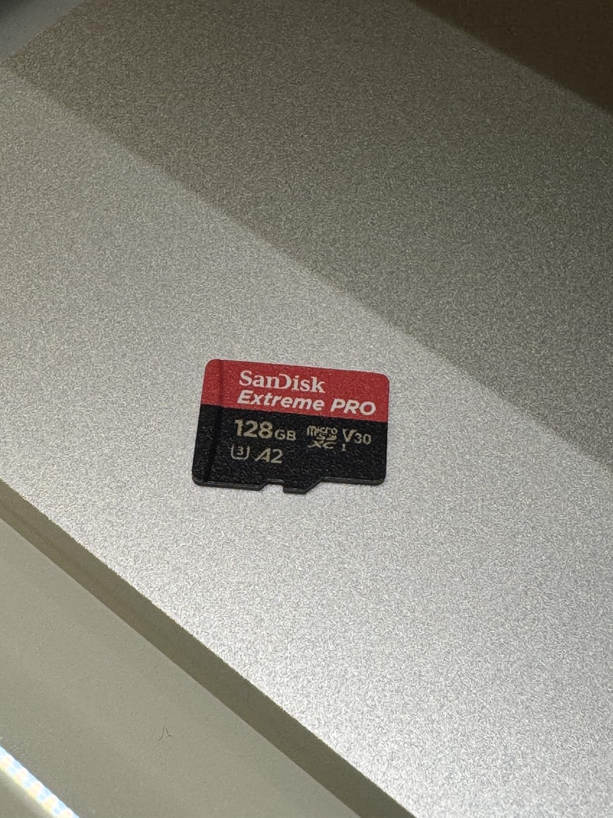 SanDisk 128GB Extreme PRO microSDXC UHS-I Memory Card with Adapter - Up to 200MB/s Read, 90MB/s Write, C10, U3, V30, A2, MicroSD Card - SDSQXCD-128G-GN6MA - Customer Photo 1