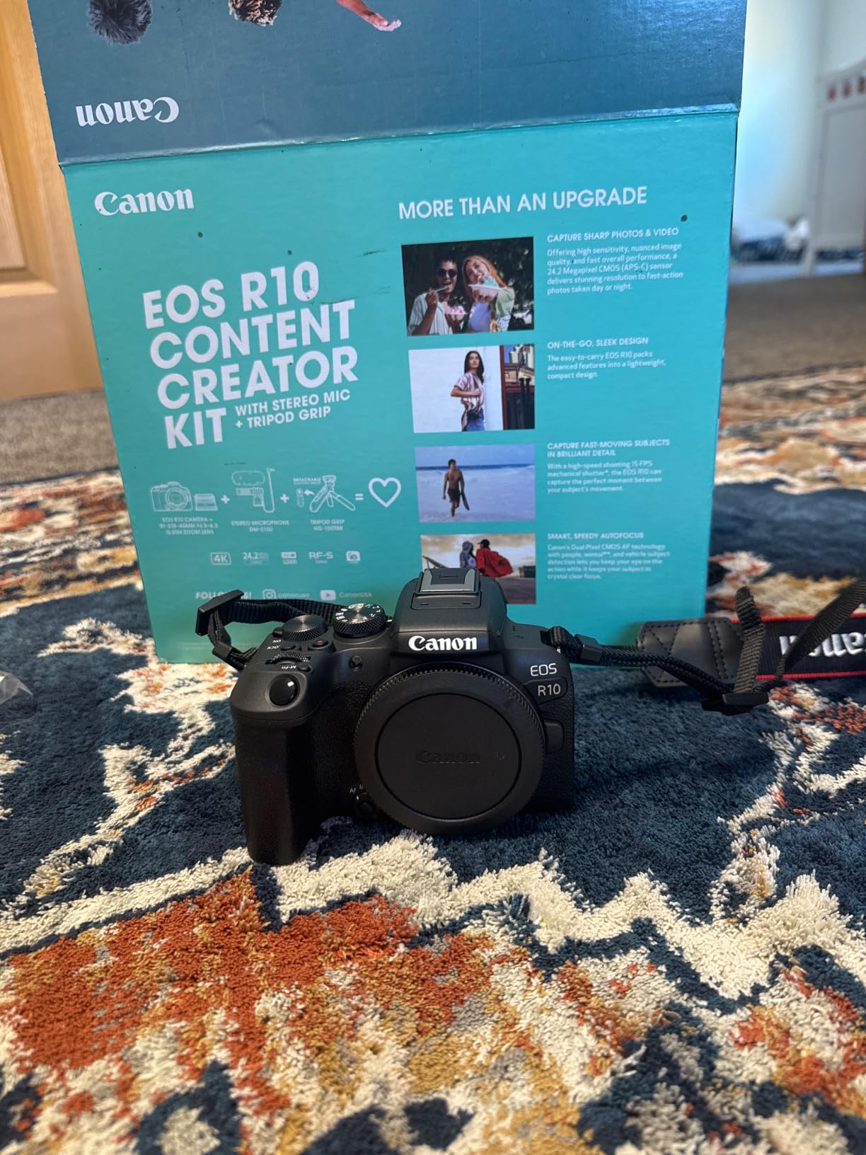 Canon EOS R10 (Body Only), Mirrorless Vlogging Camera, 24.2 MP, 4K Video, DIGIC X Image Processor, High-Speed Shooting, Subject Tracking, Compact, Lightweight, Subject Detection, for Content Creators - Customer Photo 3