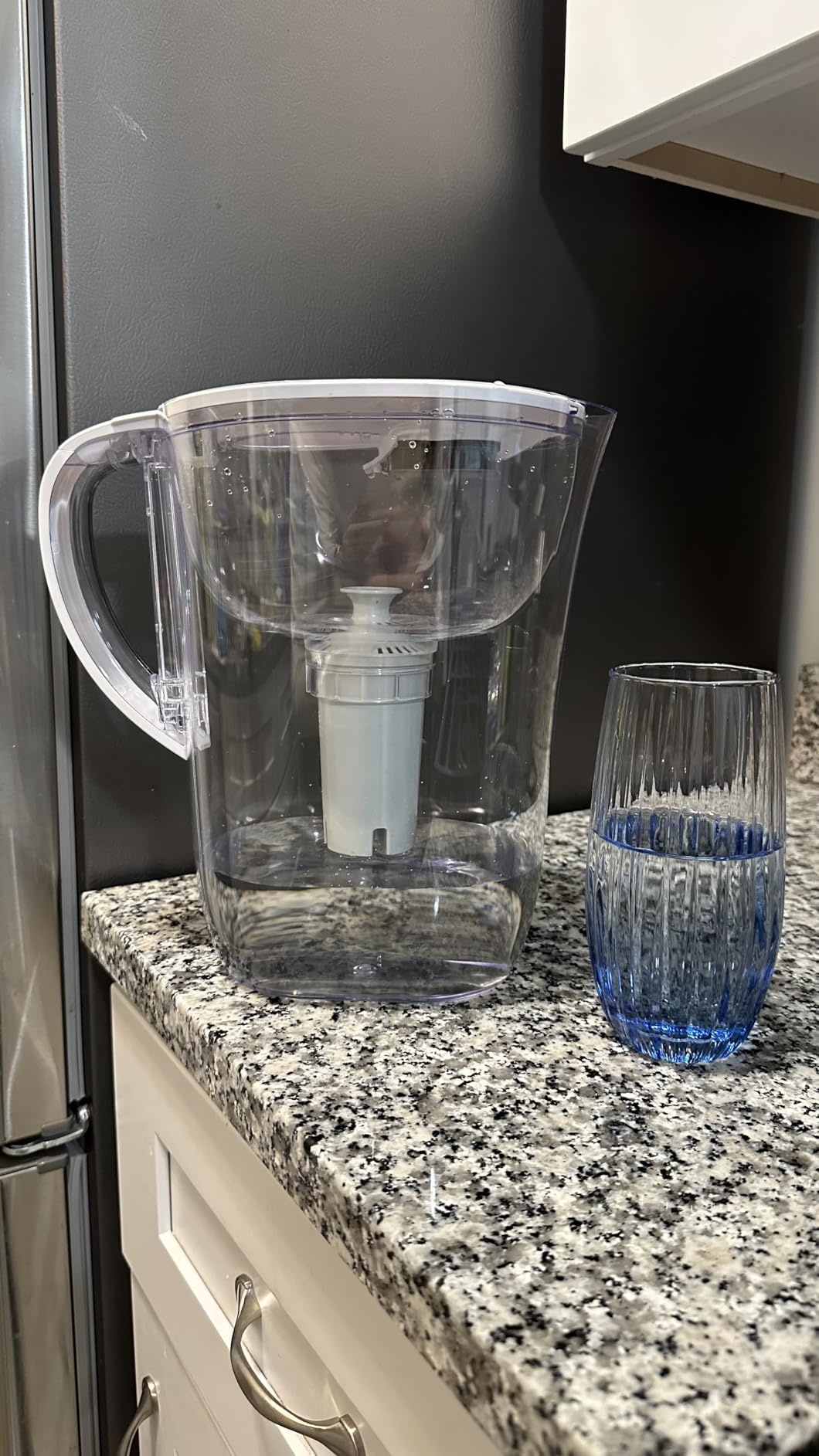 Brita Water Pitcher, Everyday Elite Filter, Removes 99% of Lead, Includes 1 Filter, 10-Cup Capacity, White - Customer Photo 1