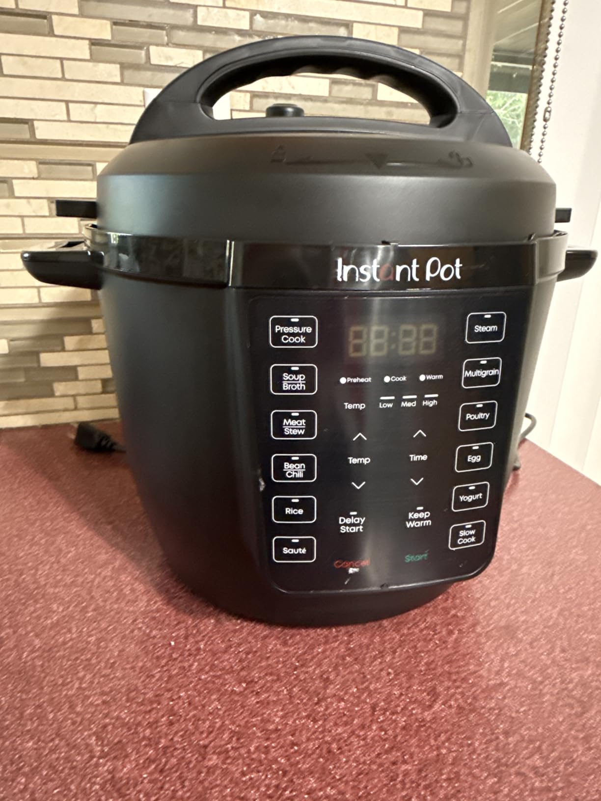6QT RIO 7-in-1 Multi-Cooker, Pressure Cooker, Slow cook, Saute, Steam, Rice Maker, Yogurt, & Warmer, Black, 6 Quarts customer photo 1