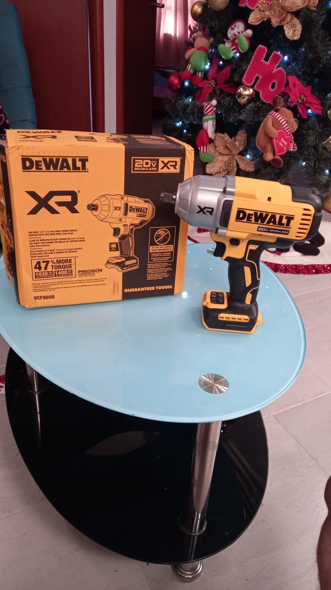 DEWALT 20V MAX Cordless Impact Wrench, 1/2 Impact Gun, 4-Speed High Torque with Hog Ring Anvil and LED Light, Brushless Motor, Precision Wrench, Tool Only (DCF900B) Customer Review DEWALT 20V MAX Cordless Impact Wrench, 1/2 Impact Gun, 4-Speed High Torque with Hog Ring Anvil and LED Light, Brushless Motor, Precision Wrench, Tool Only (DCF900B) - Customer Photo 2
