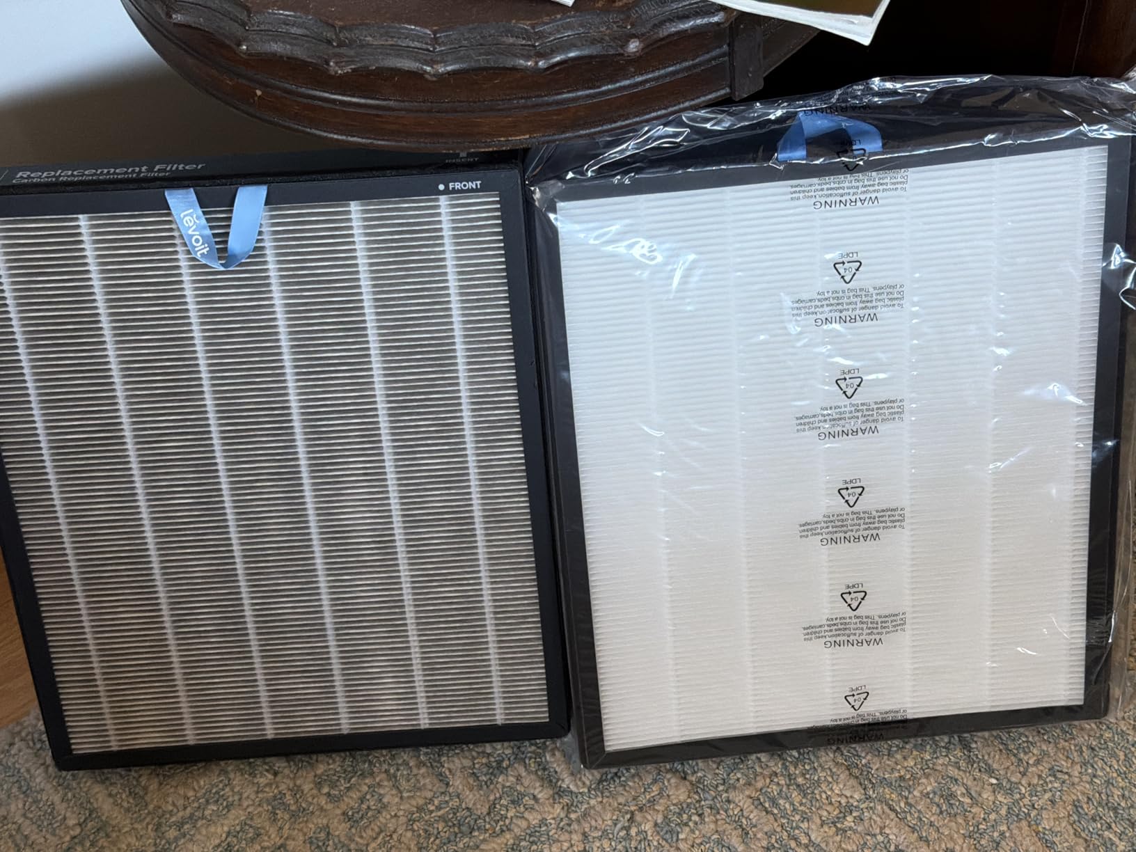 LEVOIT Air Purifiers for Home Large Room Up to 1875 Ft² with Washable Pre-Filter, AHAM VERIFIDE, Air Quality Monitor, HEPA Sleep Mode for Allergies, Pet Hair in Bedroom, Vital 200S-P, White customer photo 2