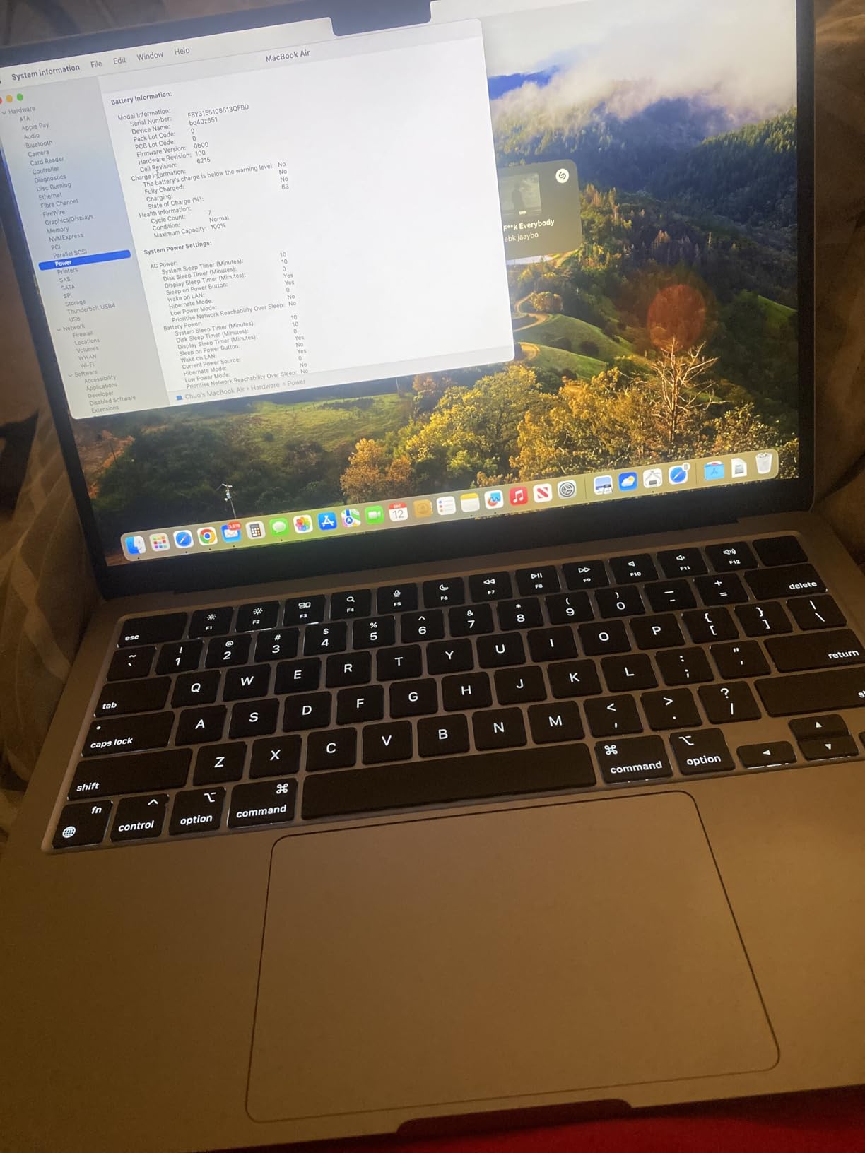 Apple 2022 MacBook Air with Apple M2 Chip, 13-inch, 8GB RAM, 256GB SSD Storage, Midnight (Renewed) Customer Review Apple 2022 MacBook Air with Apple M2 Chip, 13-inch, 8GB RAM, 256GB SSD Storage, Midnight (Renewed) - Customer Photo 1