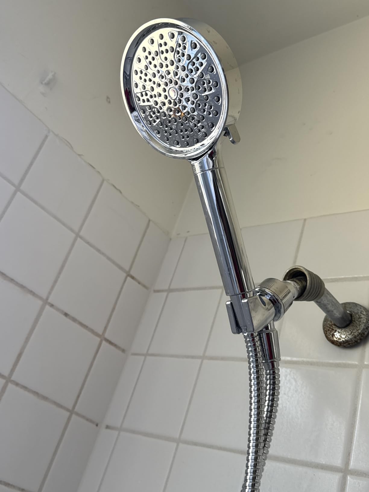 Cobbe Filtered Shower Head with Handheld, High Pressure 6 Spray Mode Showerhead with Filters, Water Softener Filters Beads for Hard Water - Remove Chlorine - Reduces Dry Itchy Skin, Chrome Customer Review Cobbe Filtered Shower Head with Handheld, High Pressure 6 Spray Mode Showerhead with Filters, Water Softener Filters Beads for Hard Water - Remove Chlorine - Reduces Dry Itchy Skin, Chrome - Customer Photo 1