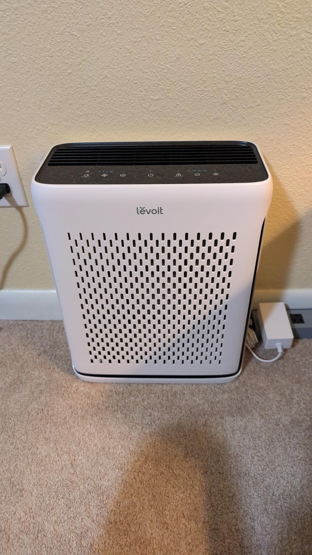 LEVOIT Vital 100S-P Air Purifier for Home Large Room Up to 1073Ft² with Air Quality Monitor, AHAM VERIFIED, Smart WiFi, Washable Pre-Filter, HEPA Sleep Mode for Pets, Allergies, Dust, Pollen, White Customer Review LEVOIT Vital 100S-P Air Purifier for Home Large Room Up to 1073Ft² with Air Quality Monitor, AHAM VERIFIED, Smart WiFi, Washable Pre-Filter, HEPA Sleep Mode for Pets, Allergies, Dust, Pollen, White - Customer Photo 1