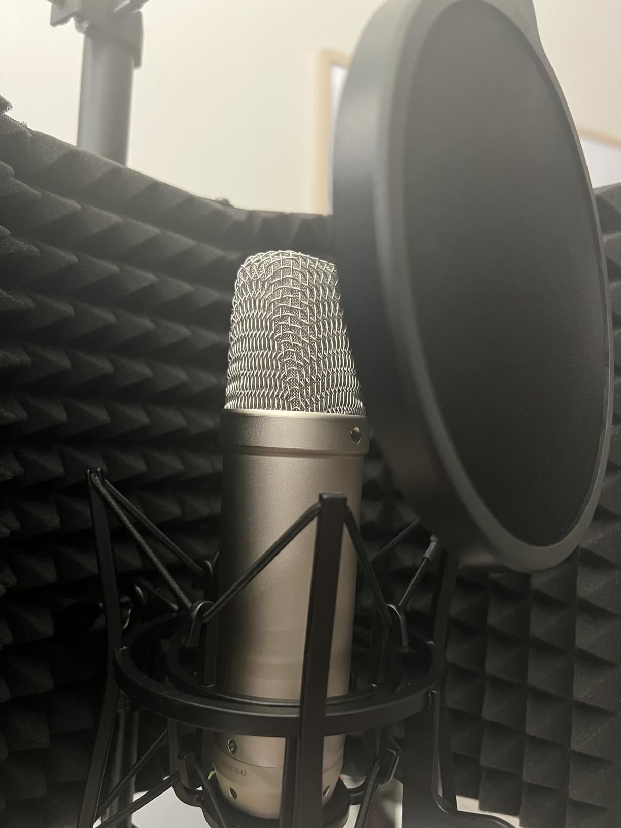RØDE NT1 5th Gen Large-Diaphragm Studio Condenser Microphone - XLR & USB Outputs - Shock Mount & Pop Filter Included - Music Production, Vocal Recording, Podcasting - Black - Professional Audio customer photo 2