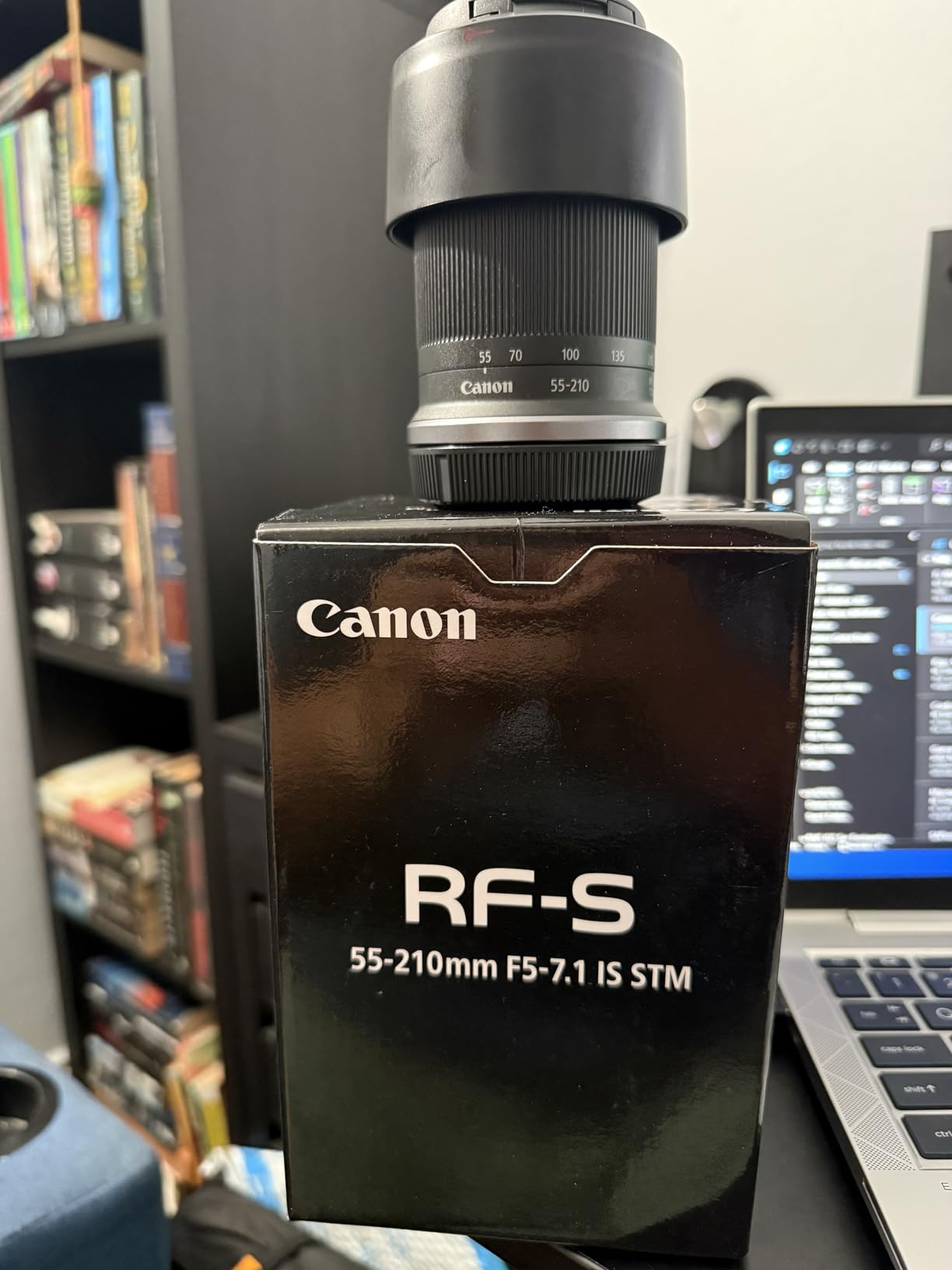 Canon RF-S55-210mm F5-7.1 is STM for Canon APS-C Mirrorless RF Mount Cameras, Telephoto Zoom, Compact, Lightweight, Optical Image Stabilization, for Landscape, Portrait, & Travel Photos/Videos - Customer Photo 1