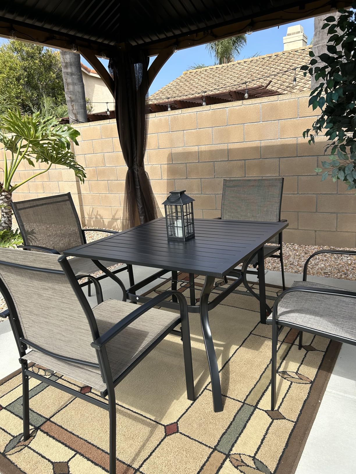HERA'S HOUSE Outdoor Dining Set, 64 HERA'S HOUSE Outdoor Dining Set, 64