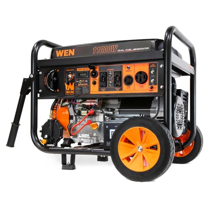 WEN 5600-Watt Portable Generator, Electric Start, 224cc, Transfer-Switch and RV-Ready with CO Shutdown Sensor (GN5602X) - Customer Photo 2