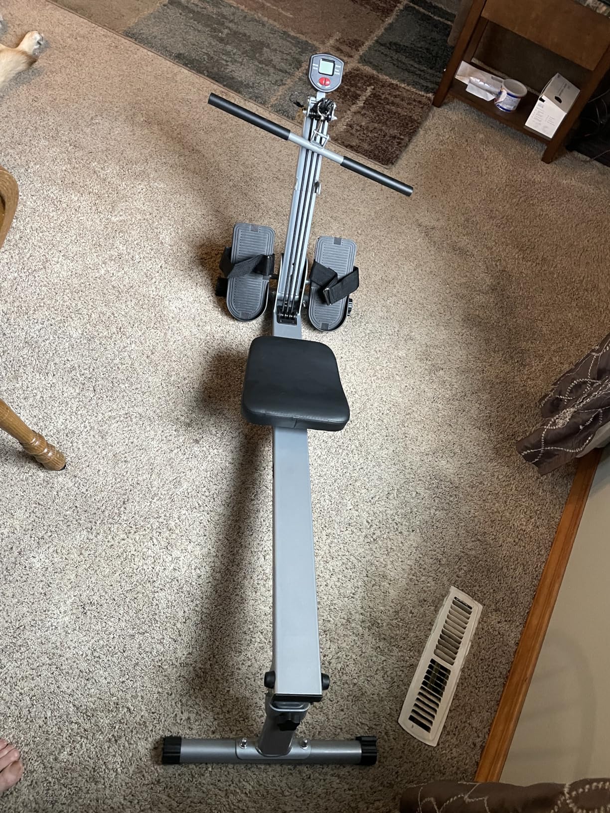 Compact Rowing Machine for Home Use, Magnetic Resistance Foldable Rower Customer Review Compact Rowing Machine for Home Use, Magnetic Resistance Foldable Rower - Customer Photo 2