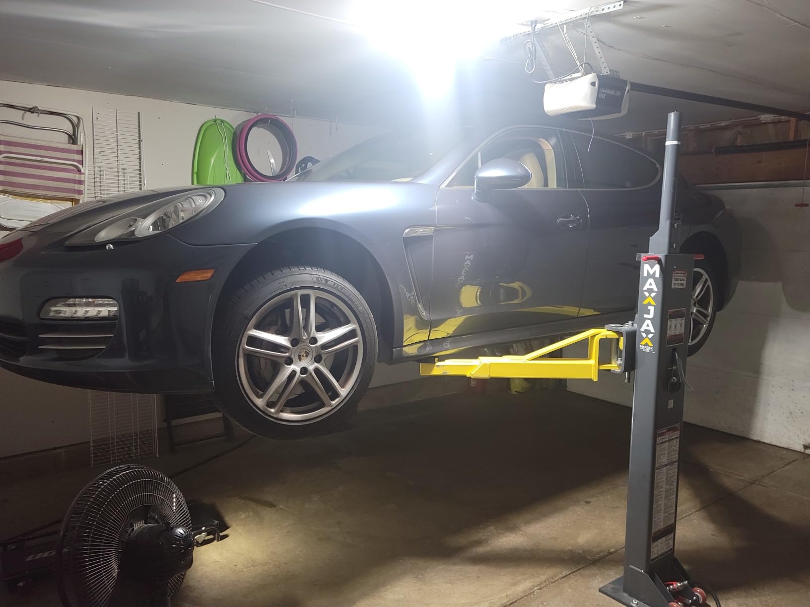 BendPak Maxjax M7K Auto Lift - 7000lb Capacity Two Post Portable Garage Car/Vehicle/Automobile Lift - Home/Garage/Shop/Mechanic Use Customer Review BendPak Maxjax M7K Auto Lift - 7000lb Capacity Two Post Portable Garage Car/Vehicle/Automobile Lift - Home/Garage/Shop/Mechanic Use - Customer Photo 1