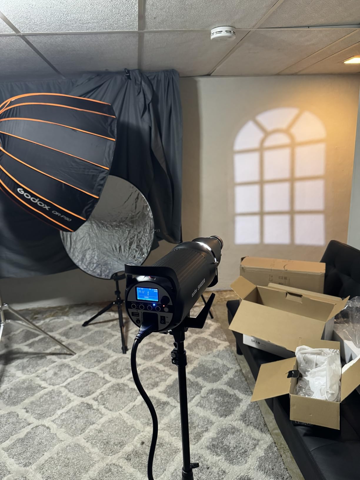 GODOX SK400II-V 400Ws Photo Studio Strobe Flash Monolight Light with Bowens Mount & 10W LED Modeling Lamp for Studio, Shooting, Location and Portrait Photography Customer Review GODOX SK400II-V 400Ws Photo Studio Strobe Flash Monolight Light with Bowens Mount & 10W LED Modeling Lamp for Studio, Shooting, Location and Portrait Photography - Customer Photo 1