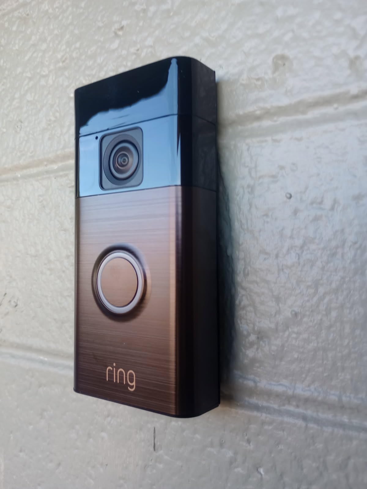 Ring Battery Doorbell (newest model), Home or business security with Head-to-Toe video, Live View with Two-Way Talk, and Motion Detection & Alerts, Satin Nickel customer photo 1