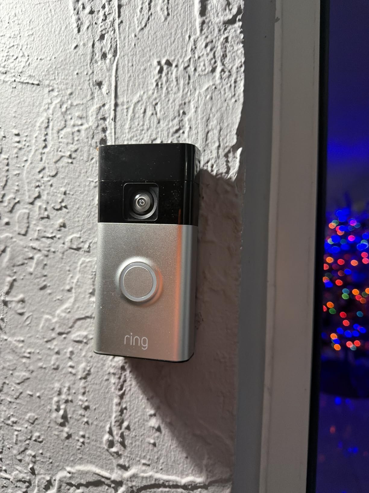 Ring Battery Doorbell (newest model), Home or business security with Head-to-Toe video, Live View with Two-Way Talk, and Motion Detection & Alerts, Satin Nickel customer photo 2