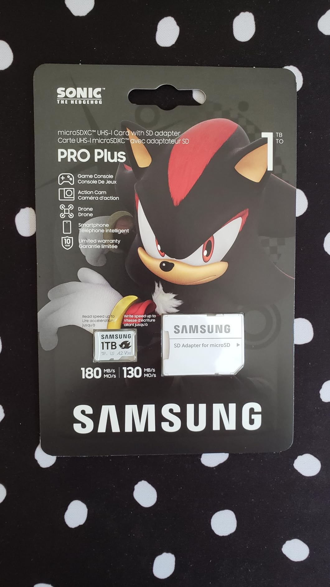 Samsung PRO Plus microSD Memory Card + Adapter, 512GB microSDXC, Up to 180 MB/s, Full HD & 4K UHD, UHS I, C10, U3, V30, A2, for Android Smartphones, Tablets, GoPRO, and DJI Drone - MB-MD512SA/AM - Customer Photo 1