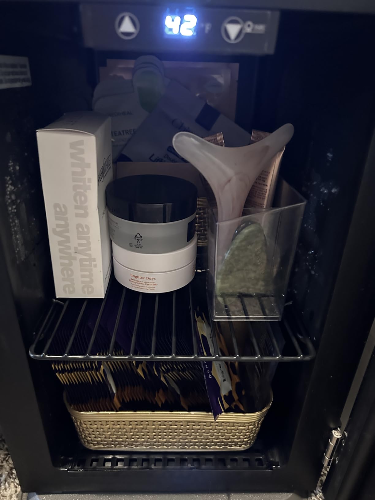 Antarctic Star Beverage Refrigerator Cooler 68 Can, Mini Fridge with Glass Door for Beer Drinks Wine, Freestanding Small Fridge with Electronic Temperature Control for Home and Bar, 1.7 cu.ft customer photo 1