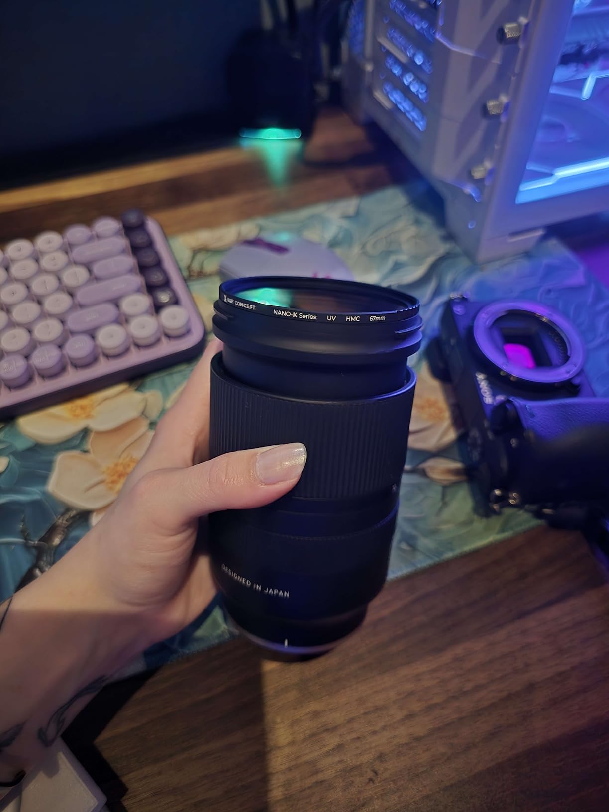 K&F CONCEPT 52mm MCUV Lens Protection Filter 18 Multi-Coated Camera Lens UV Filter Ultra Slim with Cleaning Cloth (K-Series) - Customer Photo 1