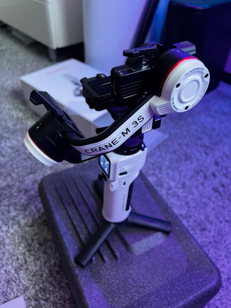 Zhiyun Crane M3S Handheld Gimbal 3-Axis Stabilizer All in One Design for Mirrorless Cameras Like Sony,Canon,Smartphone Like iPhone,Sumsung,Action Cameras Like Gopro (Crane M3 Upgrade Version in 2023) - Customer Photo 2