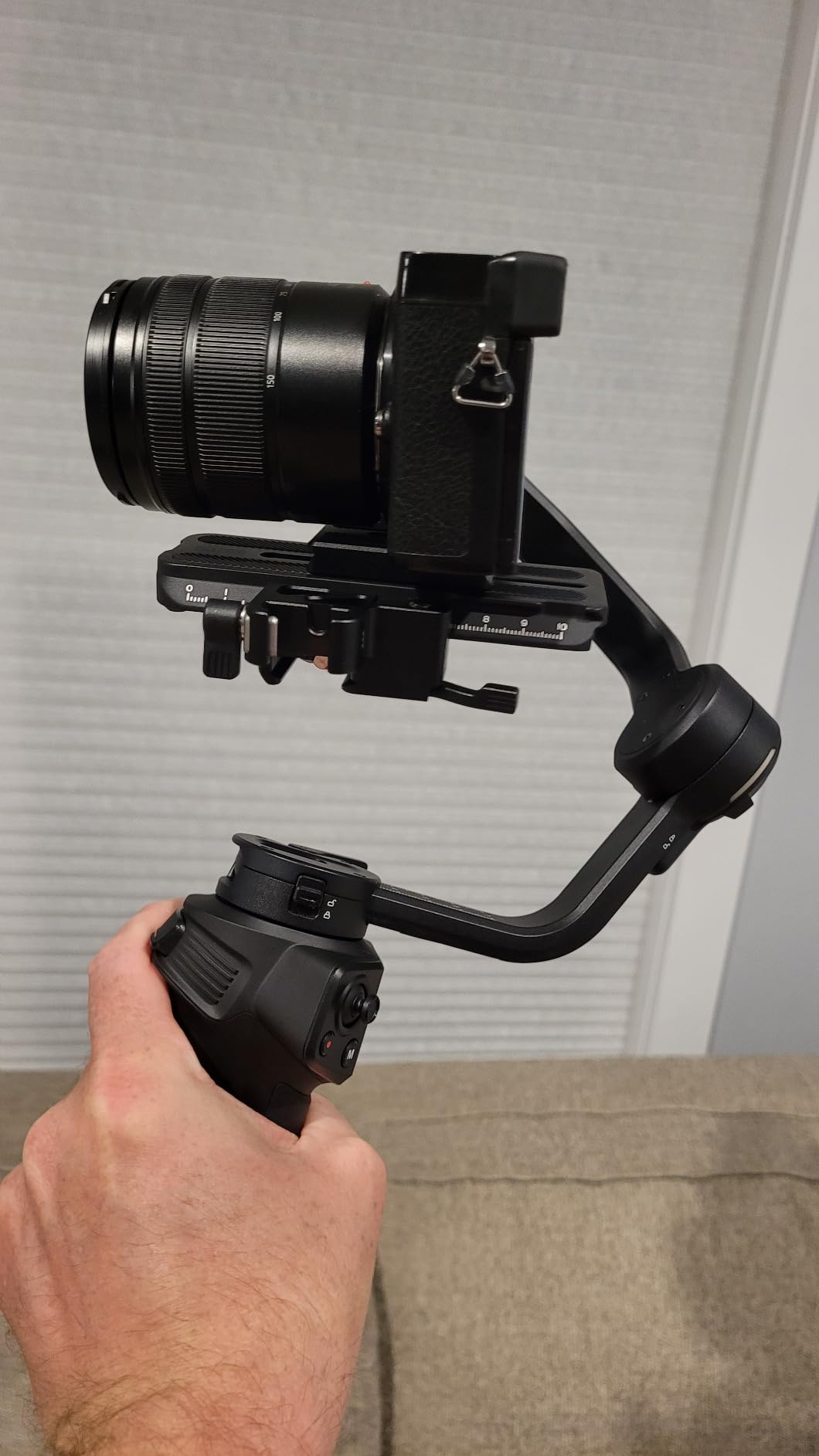 Zhiyun Weebill 3S Combo 3-Axis Gimbal Stabilizer for DSLR and Mirrorless Camera Compatible with Sony Nikon Canon Panasonic LUMIX Extendable Sling Grip Integrated Fill Light PD Fast Charge Customer Review Zhiyun Weebill 3S Combo 3-Axis Gimbal Stabilizer for DSLR and Mirrorless Camera Compatible with Sony Nikon Canon Panasonic LUMIX Extendable Sling Grip Integrated Fill Light PD Fast Charge - Customer Photo 1