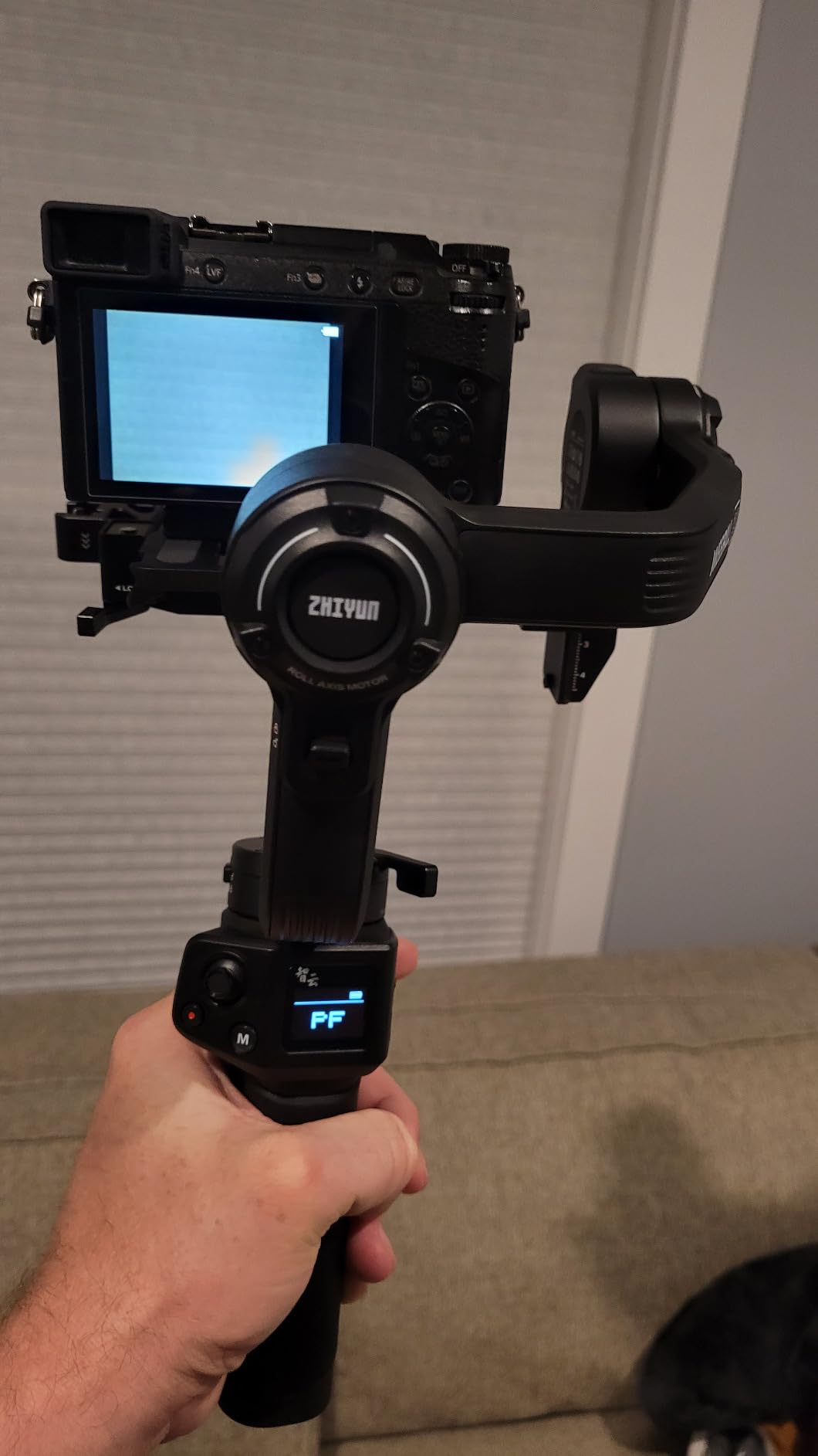 Zhiyun Weebill 3S Combo 3-Axis Gimbal Stabilizer for DSLR and Mirrorless Camera Compatible with Sony Nikon Canon Panasonic LUMIX Extendable Sling Grip Integrated Fill Light PD Fast Charge Customer Review Zhiyun Weebill 3S Combo 3-Axis Gimbal Stabilizer for DSLR and Mirrorless Camera Compatible with Sony Nikon Canon Panasonic LUMIX Extendable Sling Grip Integrated Fill Light PD Fast Charge - Customer Photo 2