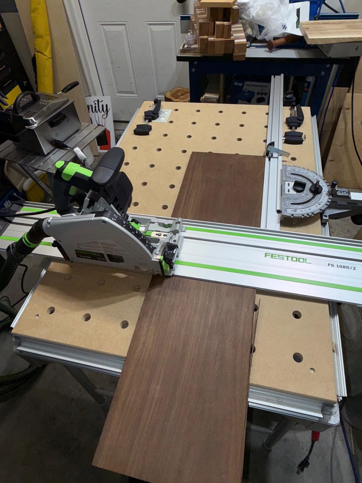 Festool Plunge-Cut Track Saw TS 60 KEB-F-Plus-FS US with 55-Inch (1400mm) Guide Rail Customer Review Festool Plunge-Cut Track Saw TS 60 KEB-F-Plus-FS US with 55-Inch (1400mm) Guide Rail - Customer Photo 1