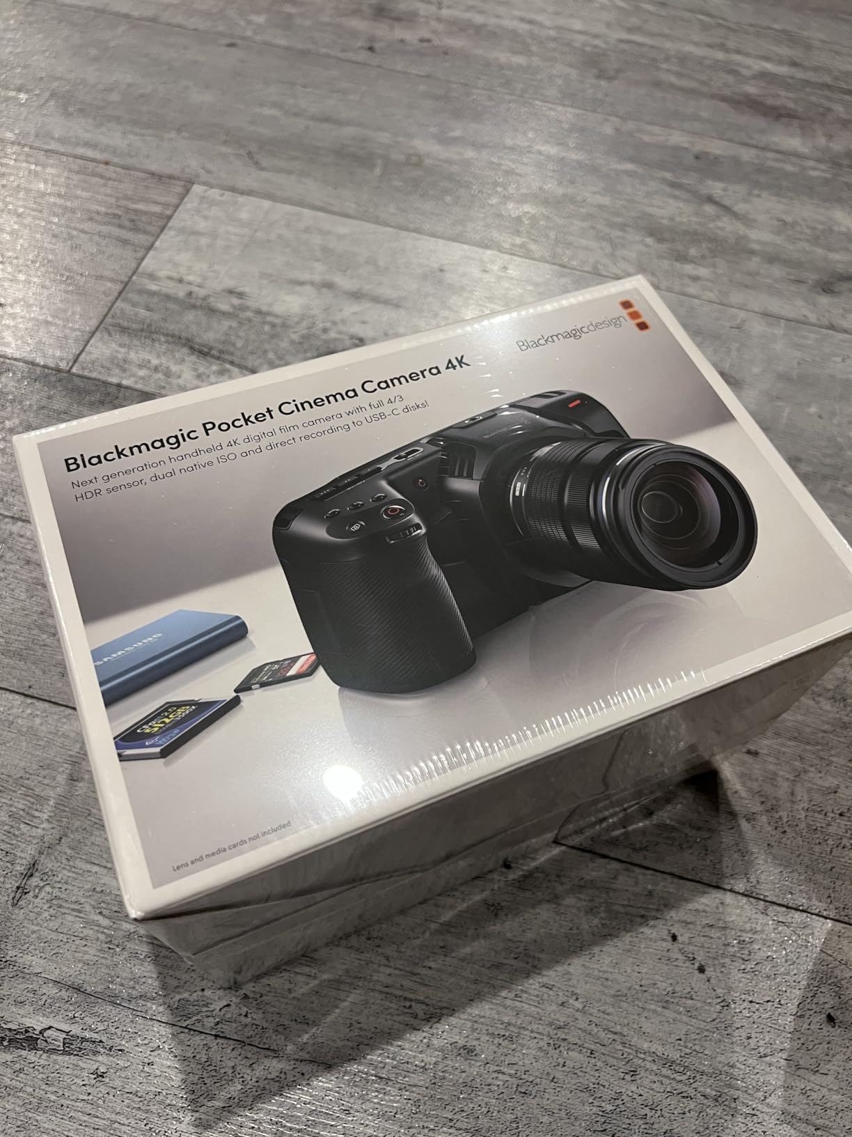 Blackmagic Design Pocket Cinema Camera 4K Power Bundle - Customer Photo 2