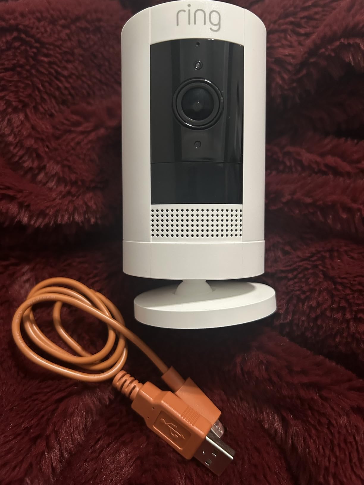 Ring Outdoor Cam (Stick Up Cam), Weather-resistant home or business security camera, outdoor ready, Live View, Color Night Vision, Two-Way Talk, motion alerts, Works with Alexa Customer Review Ring Outdoor Cam (Stick Up Cam), Weather-resistant home or business security camera, outdoor ready, Live View, Color Night Vision, Two-Way Talk, motion alerts, Works with Alexa - Customer Photo 1
